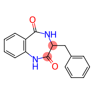 3-PHENYLMETHYL-3,4-DIHYDRO-1,4-BENZODIAZEPIN-2,5-DIONE