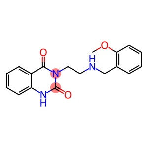 3-[2-[[(2-甲氧基苯基)甲基]氨基]乙基]-2,4(1H,3H)喹唑啉二酮