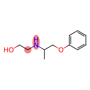 2-[(1-phenoxypropan-2-yl)amino]ethanol
