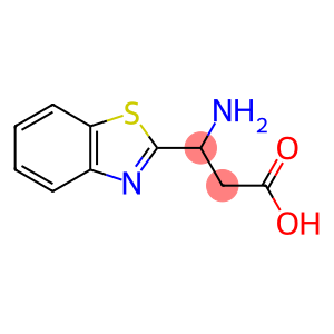 2-Benzothiazolepropionicacid,beta-amino-(6CI)