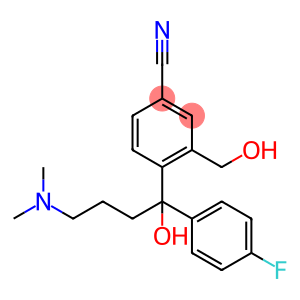 4-[4-(二甲基氨基)-1-(4-氟苯基)-1-羟基丁基]-3-(羟甲基)苯甲腈