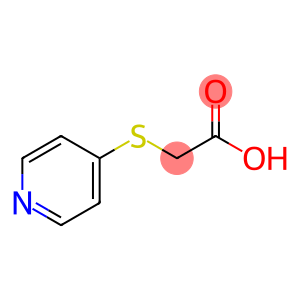 [(Pyridin-4-yl)sulphanyl]acetic acid, 4-[(Carboxymethyl)thio]pyridine
