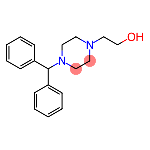 2-(4-benhdryl-piperazin-1-yl)-enthanol