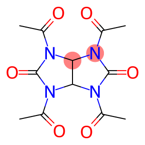 perhydro-1,3,4,6-tetraacetylimidazo(4,5-d)imidazole-3,5-dione