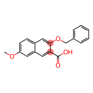 2-Naphthalenecarboxylic acid, 7-methoxy-3-(phenylmethoxy)-