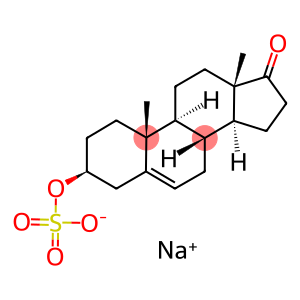 sodium (3beta)-17-oxoandrost-5-en-3-yl sulfate