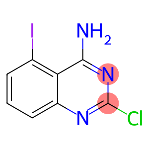 2-Chloro-5-iodo-4-quinazolinamine