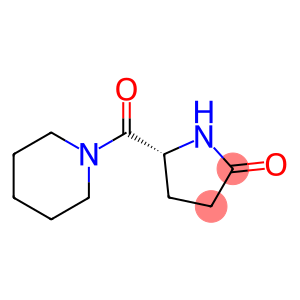 2-Pyrrolidinone, 5-(1-piperidinylcarbonyl)-, (5R)-