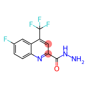 6-fluoro-4-(trifluoromethyl)quinoline-2-carbohydrazide