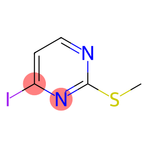 4-Iodo-2-(methylsulphanyl)pyrimidine, 4-Iodo-2-(methylthio)-1,3-diazine