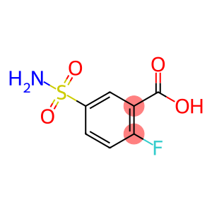 2-氟-5-磺酰胺基-苯甲酸