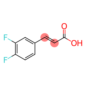 (E)-3,4-Difluorophenylacrylic acid, (2E)-3-(3,4-Difluorophenyl)prop-2-enoic acid