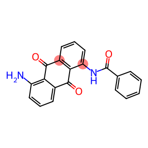 Benzamide, N-(5-amino-1-anthraquinonyl)- (8CI)