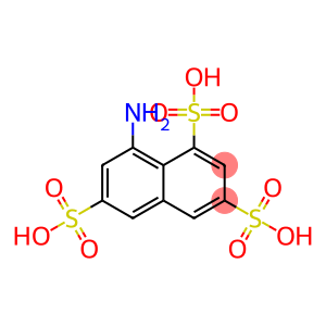 6-naphthalenetrisulfonic acid, 8-amino-3