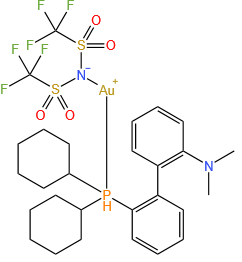 [2-(二环己基膦)-2' - (N,N-二甲基氨基)-1,1'-联苯〕双(三氟甲基)磺酰亚胺