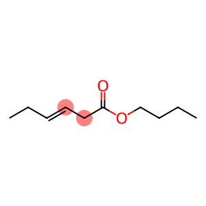 3-Hexenoic acid, butyl ester, (E)-