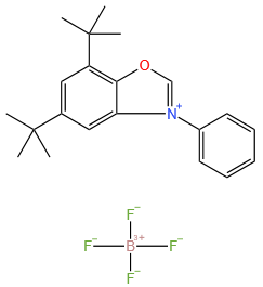5,7-二叔丁基-3-苯基苯并[D]恶唑-3-鎓四氟硼酸盐