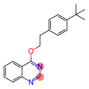 4-[2-[4-(1,1-dimethylethyl)phenyl]ethoxy]quinazoline