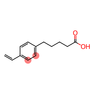 Benzenepentanoic acid, 4-ethenyl-