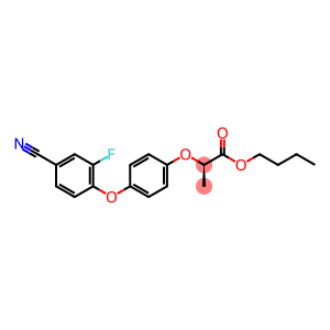 Butyl-(R)-2-[4-(4-cyano-2-fluorophenoxy) phenoxy]propionate