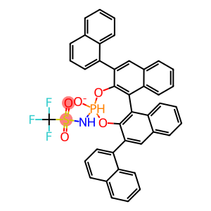 N-((11BS)-2,6-二(萘-1-基)-4-氧化萘并[2,1-D:1',2'-F][1,3,2]二氧杂膦-4-基)-1,1,1-三氟甲烷