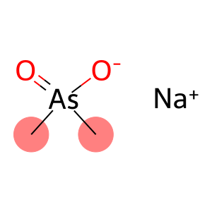 Arsine oxide, dimethylhydroxy-, sodium salt