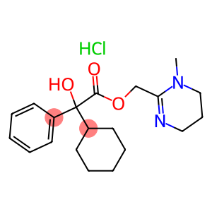 (1-methyl-5,6-dihydro-4H-pyrimidin-2-yl) 2-cyclohexyl-3-hydroxy-2-phenyl-propanoate