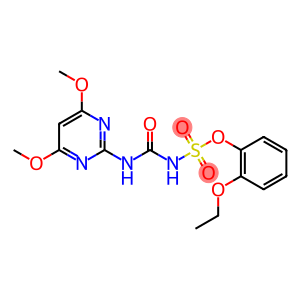 [(4,6-Diméthoxy-2-pyrimidinyl)carbamoyl]sulfamate de 2-éthoxyphényle