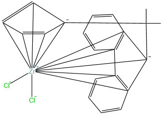 Isopropylidene(cyclopentadienyl-9-fluorenyl) zirconium dichloride