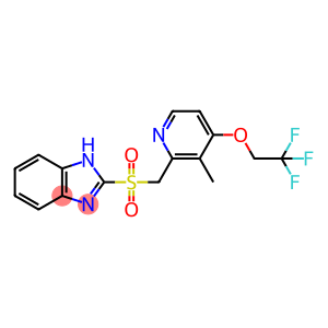 2-[[[3-methyl-4-(2,2,2-trifluoroethoxy)pyridin-2-yl]methyl]sulphonyl]-1H-benzimidazole