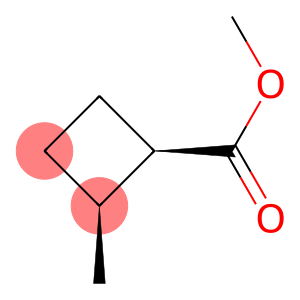 Cyclobutanecarboxylic acid, 2-methyl-, methyl ester, (1R,2S)- (9CI)