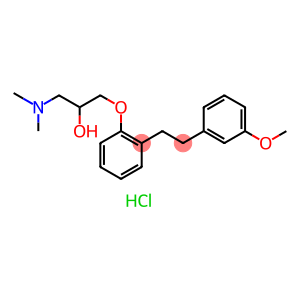 2-[2-[3-(dimethylamino)-2-hydroxypropoxy]phenyl]ethyl]-3-methoxybenzene hydrochloride(BP984)