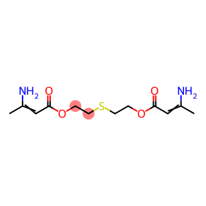 Thiodiethylene glycol bis(beta-aminocrotonate)