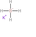 potassium boron(-1) anion