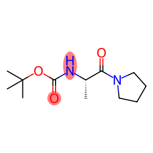 tert-Butyl(S)-(1-oxo-1-(pyrrolidin-1-yl)propan-2-yl)carbamate