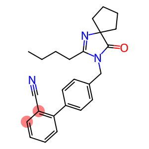 4'-[(2-丁基-4-氧-1,3-二氮杂螺环[4.4]壬-1-烯-3-基)甲基]联苯-2-甲腈