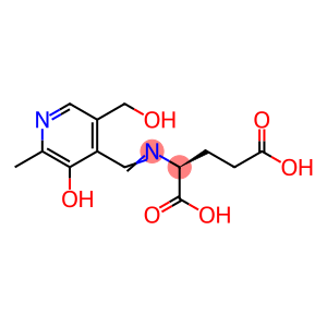 N-[[3-Hydroxy-5-(hydroxymethyl)-2-methyl-4-pyridyl]methylene]-L-glutamic acid dipotassium salt