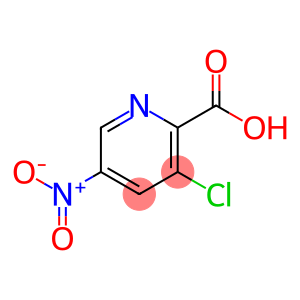 3-氯-5-硝基-2-吡啶羧酸