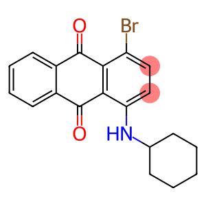1-Cyclohexylamino-4-bromoanthrqaquinone