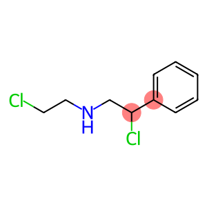 2-chloro-N-(2-chloroethyl)-2-phenylethanamine