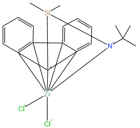 (η(5):η(1)-C13H8SiMe2N(t)Bu)ZrCl2