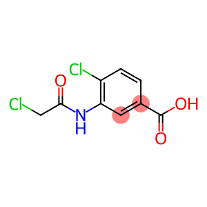 4-氯-3-(2-氯乙酰氨基)苯甲酸
