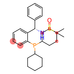 [S(R)]-N-[(S)-[2-(二环己基膦基)苯基]苯基甲基]-2-甲基-2-丙烷亚磺酰胺
