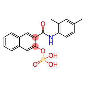 3-[(2,4-dimethylphenyl)carbamoyl]naphthalen-2-yl dihydrogen phosphate