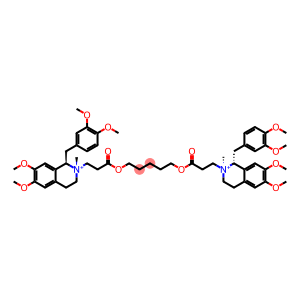 rel-(1R,1′R,2S,2′S)-2,2′-[1,5-Pentanediylbis[oxy(3-oxo-3,1-propanediyl)]]bis[1-[(3,4-dimethoxyphenyl)methyl]-1,2,3,4-tetrahydro-6,7-dimethoxy-2-methylisoquinolinium]