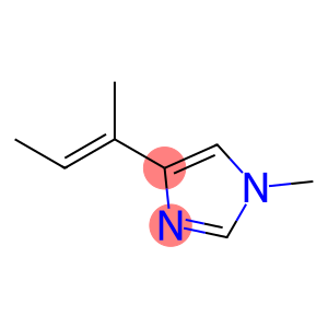 1H-Imidazole,1-methyl-4-(1-methyl-1-propenyl)-,(E)-(9CI)
