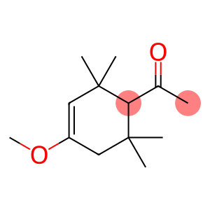 1-(4-methoxy-2,2,6,6-tetramethyl-3-cyclohexen-1-yl)ethan-1-one