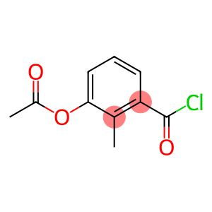 Benzoyl chloride, 3-(acetyloxy)-2-methyl- (9CI)