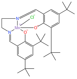 (SP-5-13)-氯[[2,2'-[1,2-乙烷二基双[(次氮基-κN)亚甲基]双[4,6-双(1,1-二甲基乙基)苯酚-κO]](2-)]锰