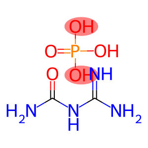 Urea, (aminoiminomethyl)-, phosphate